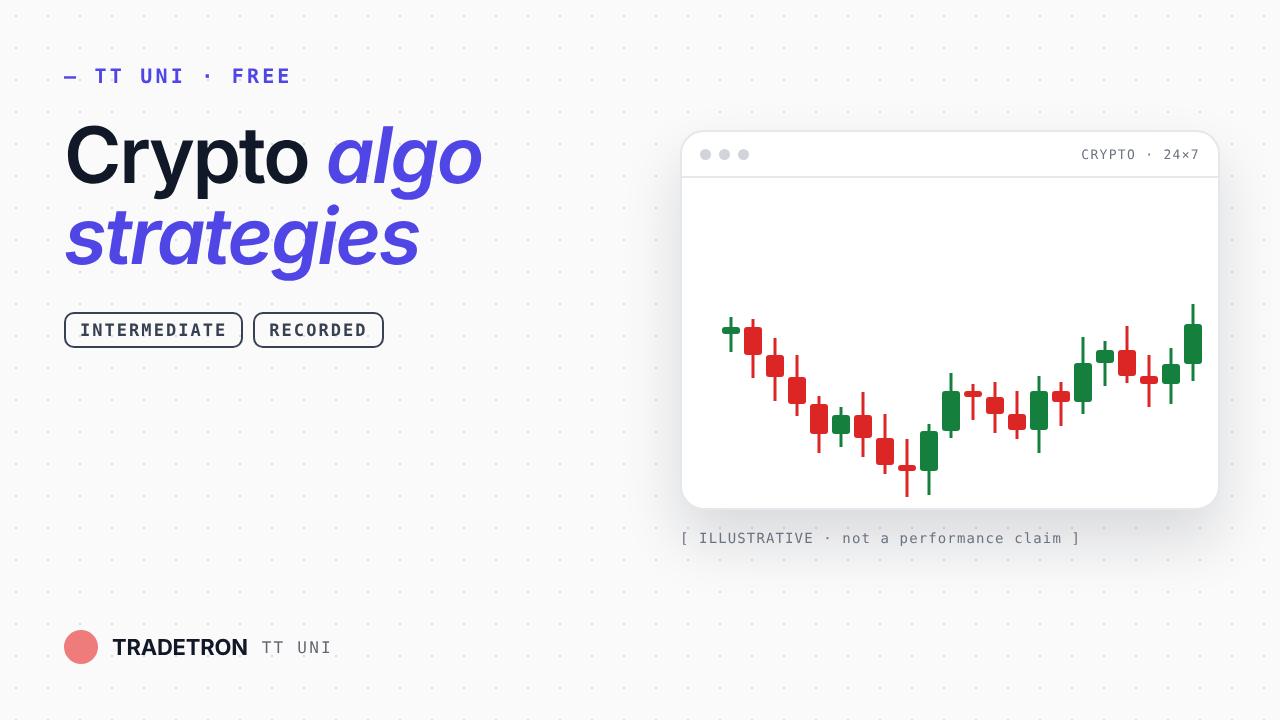 Crypto Trading with Algo Strategies cover